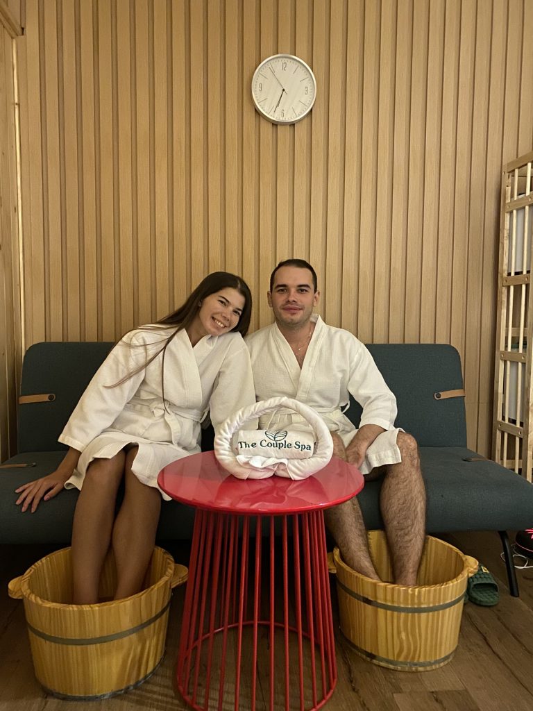 spa nơi tận hưởng không gian mới